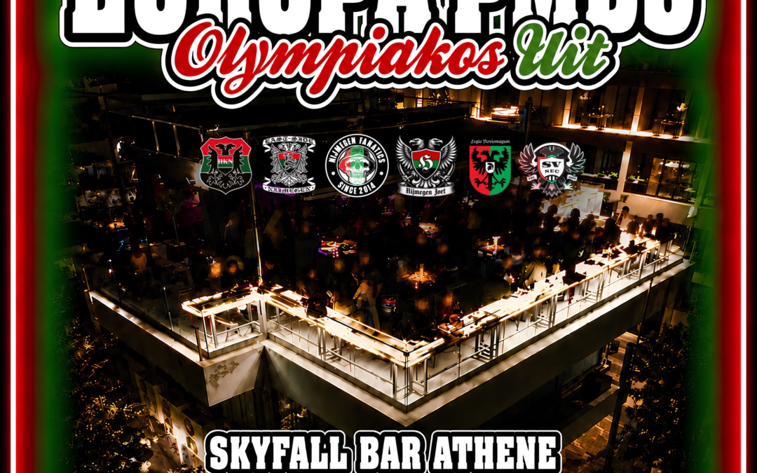 PMDS in de Skyfall Bar in Athene