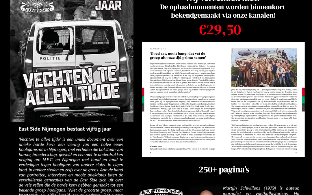 PRE-ORDER -> EAST-SIDE 50 JAAR BOEK