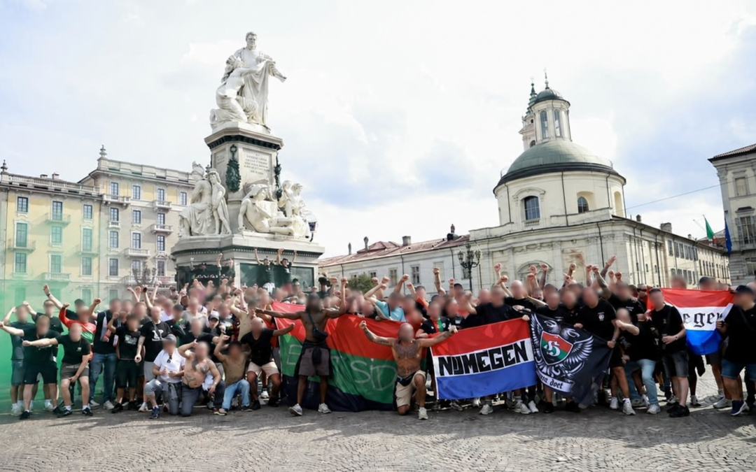 Nijmegen Hooligans in Turijn